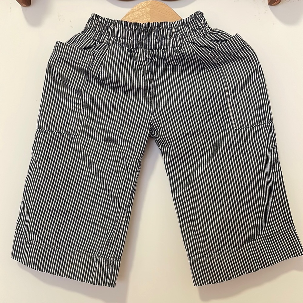Mabo Maude Culottes, Railroad Stripe size 2/3